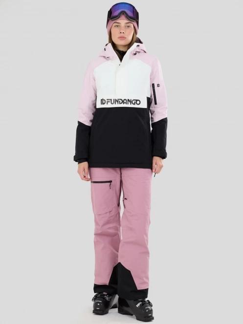 Fundango Birch ECO Logo Anorak női anorák lila színben 4