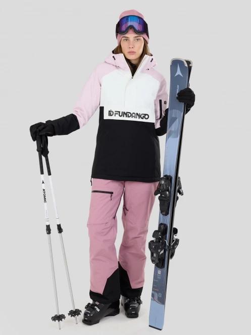 Fundango Birch ECO Logo Anorak női anorák lila színben 5