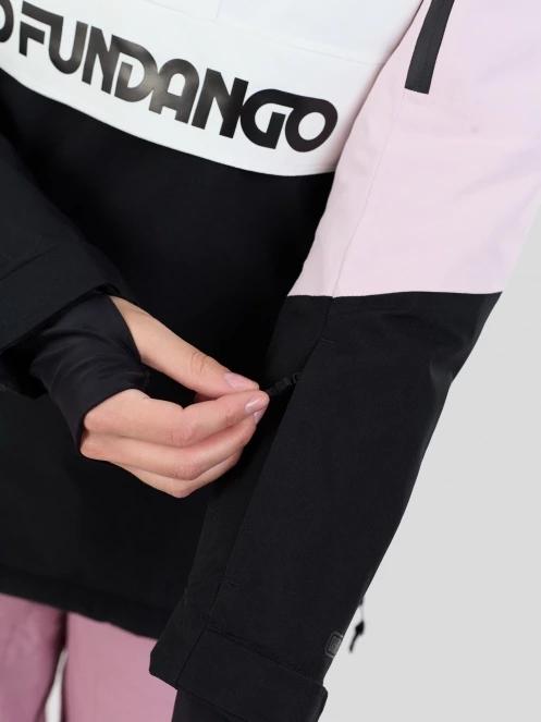 Fundango Birch ECO Logo Anorak női anorák lila színben 10