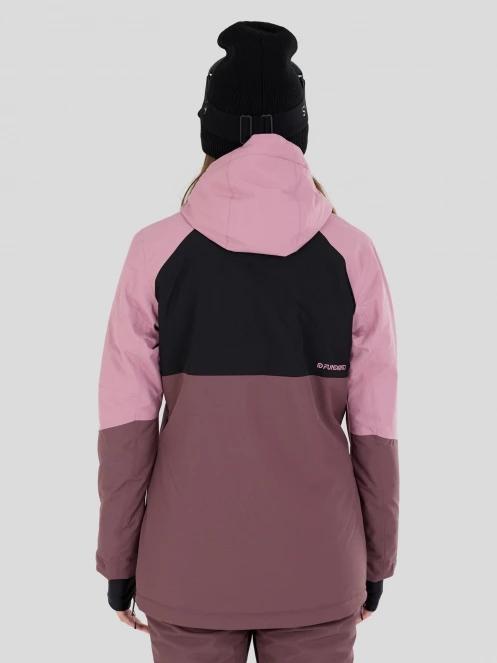 Fundango Birch ECO Logo Anorak női anorák rózsaszín színben 3