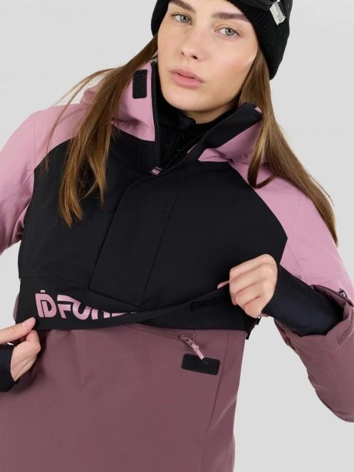 Fundango Birch ECO Logo Anorak női anorák rózsaszín színben 8