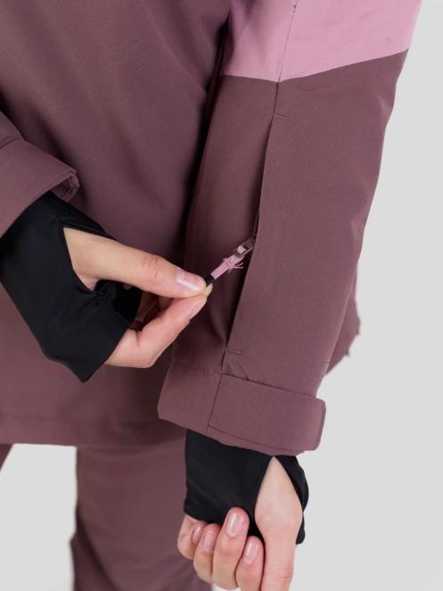Fundango Birch ECO Logo Anorak női anorák rózsaszín színben 10