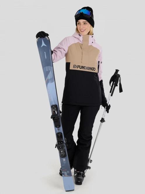 Fundango Birch ECO Logo Anorak női anorák rózsaszín színben 4