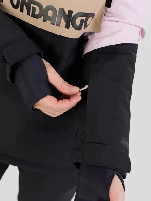 Fundango Birch ECO Logo Anorak női anorák rózsaszín színben 6