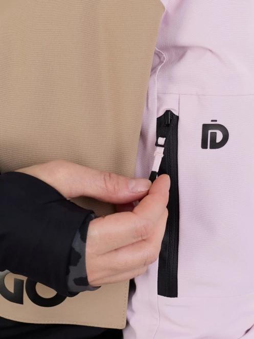 Fundango Birch ECO Logo Anorak női anorák rózsaszín színben 9