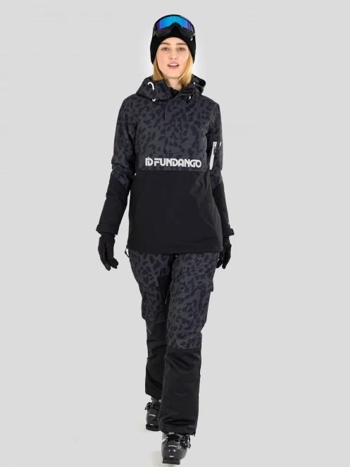 Fundango Birch ECO Logo Anorak női anorák szürke színben 4