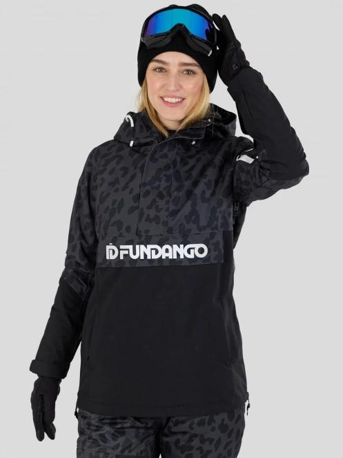 Fundango Birch ECO Logo Anorak női anorák szürke színben 5