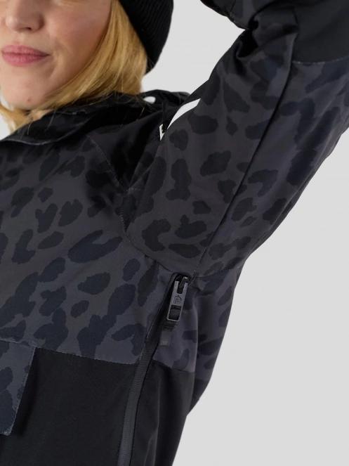 Fundango Birch ECO Logo Anorak női anorák szürke színben 6