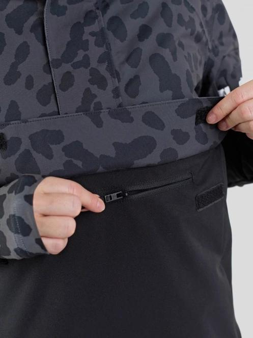 Fundango Birch ECO Logo Anorak női anorák szürke színben 8