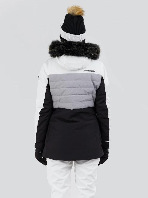 Fundango Salina Padded Jacket női síkabát fehér színben 3