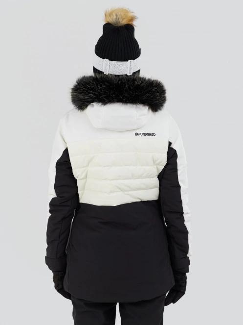 Fundango Salina Padded Jacket női síkabát fehér színben 3