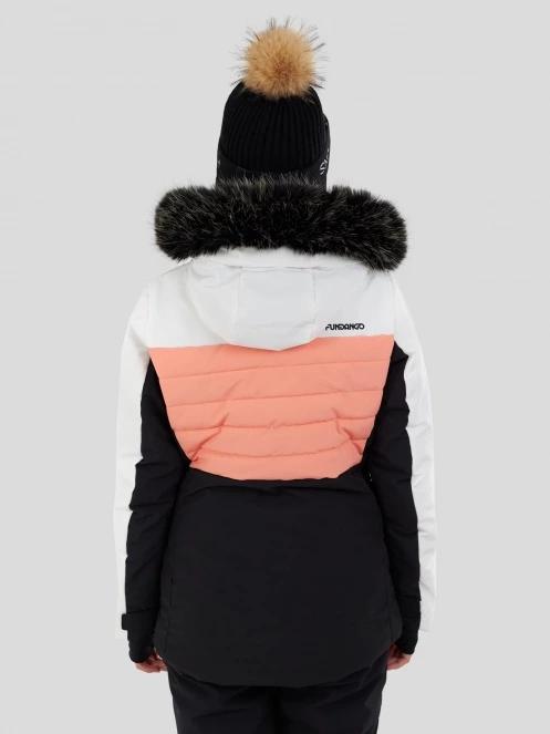 Fundango Salina Padded Jacket női steppelt síkabát fehér színben 3