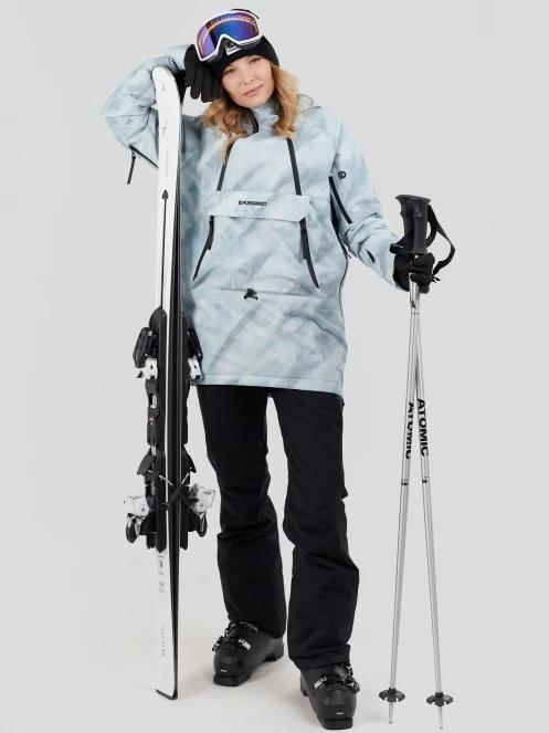 Fundango Hooper ECO Anorak női síkabát világoskék színben 4