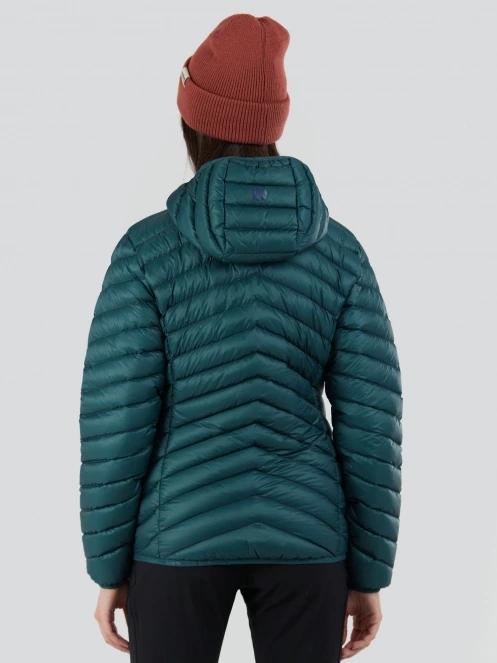 Fundango Rauris Down Jacket W női pehelykabát zöld színben 3