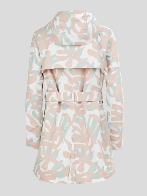 Fundango Regina II Waterproof Trench Jacket női esőkabát rózsaszín színben 11
