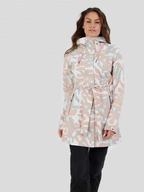 Fundango Regina II Waterproof Trench Jacket női esőkabát rózsaszín színben 2