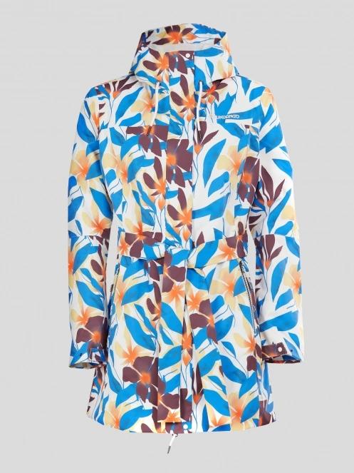 Fundango Regina II Waterproof Trench Jacket női esőkabát kék színben 7