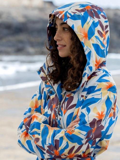 Fundango Regina II Waterproof Trench Jacket női esőkabát kék színben 10