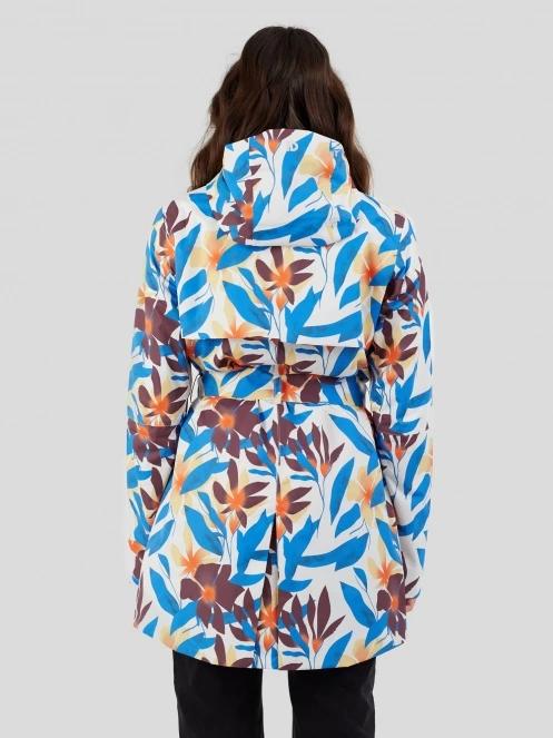 Fundango Regina II Waterproof Trench Jacket női esőkabát kék színben 3