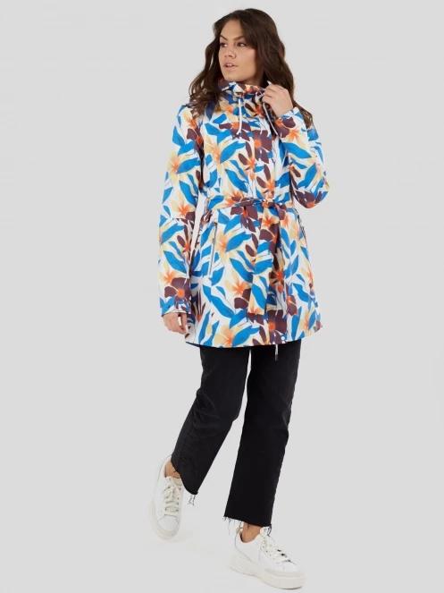 Fundango Regina II Waterproof Trench Jacket női esőkabát kék színben 4