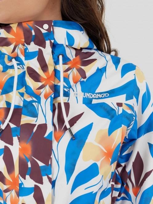 Fundango Regina II Waterproof Trench Jacket női esőkabát kék színben 5