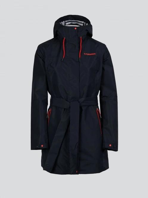 Fundango Regina II Waterproof Trench Jacket női esőkabát sötétkék színben 9
