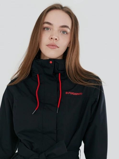 Fundango Regina II Waterproof Trench Jacket női esőkabát sötétkék színben 6