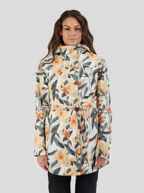 Fundango Regina II Waterproof Trench Jacket női esőkabát fehér színben 2