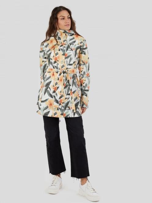 Fundango Regina II Waterproof Trench Jacket női esőkabát fehér színben 4