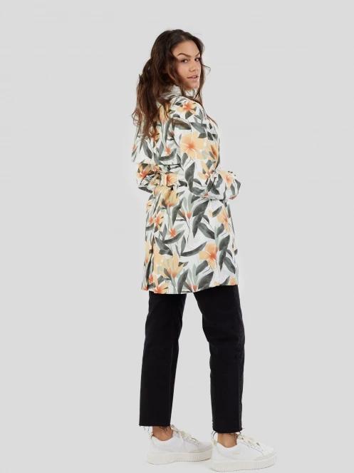 Fundango Regina II Waterproof Trench Jacket női esőkabát fehér színben 5