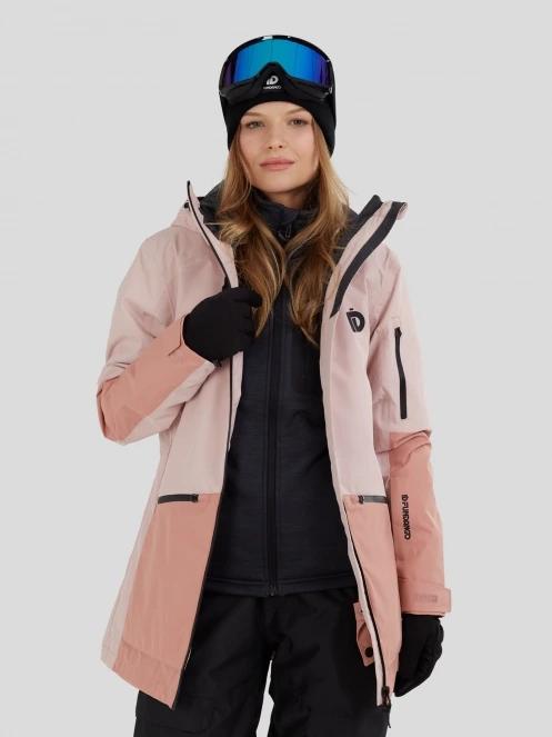 Fundango Nashua ECO 3L Allmountain Jacket női síkabát rózsaszín színben 2