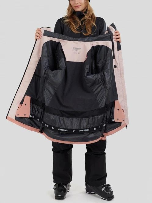 Fundango Nashua ECO 3L Allmountain Jacket női síkabát rózsaszín színben 5