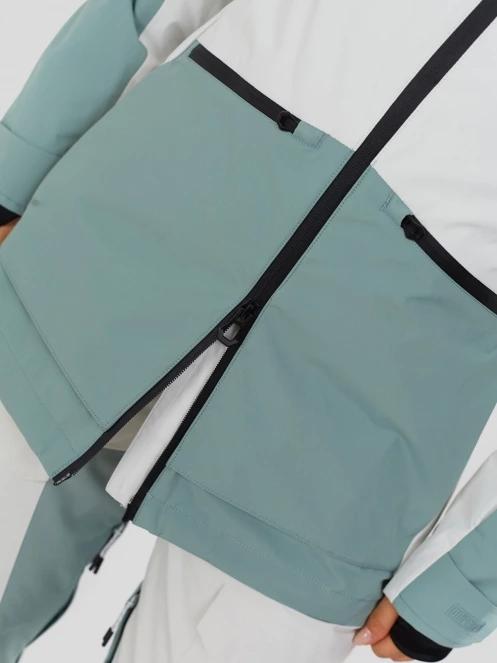 Fundango Nashua ECO 3L Allmountain Jacket női síkabát zöld színben 8