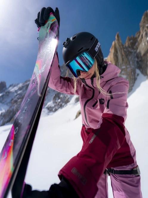 Fundango Nashua ECO 3L Allmountain Jacket női síkabát rózsaszín színben 16