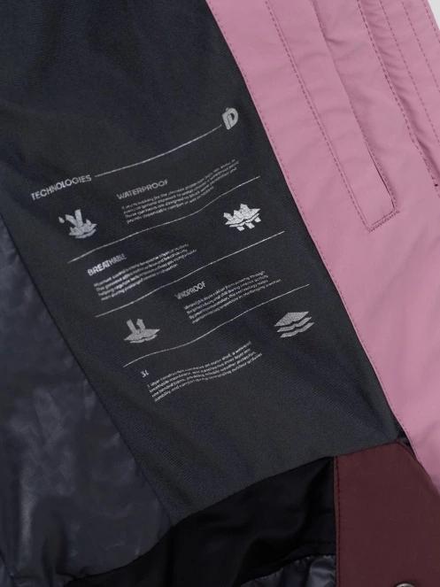 Fundango Nashua ECO 3L Allmountain Jacket női síkabát rózsaszín színben 6
