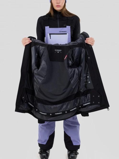 Fundango Nashua ECO 3L Allmountain Jacket női síkabát fekete színben 11