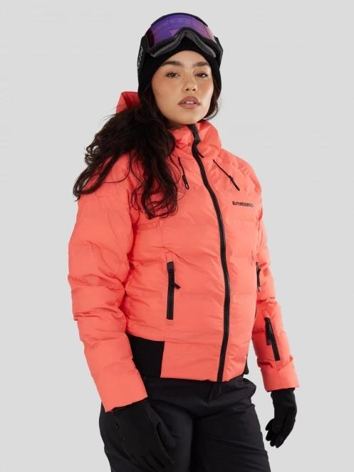 Fundango Zina Padded Jacket női steppelt síkabát rózsaszín színben 2