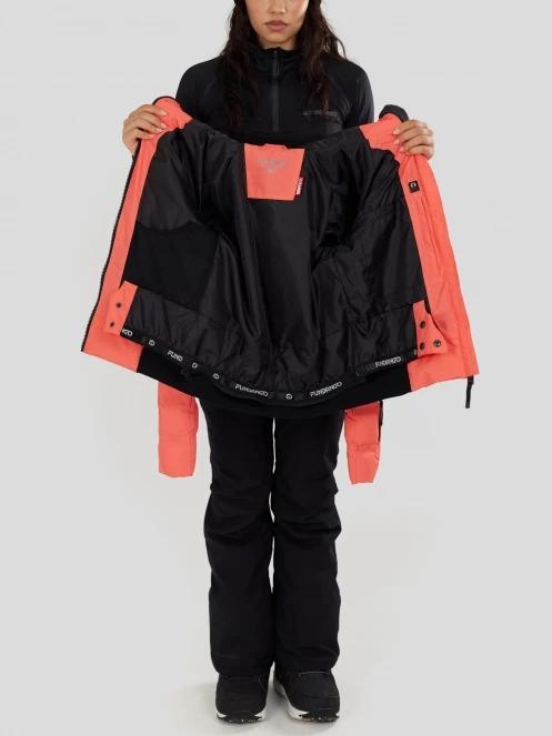 Fundango Zina Padded Jacket női steppelt síkabát rózsaszín színben 5