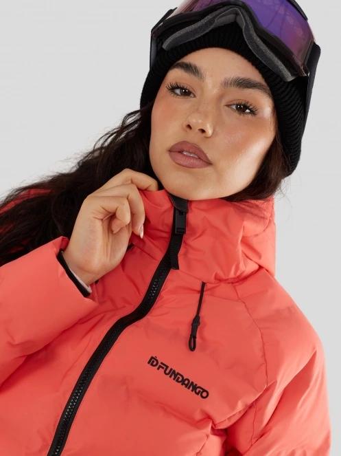 Fundango Zina Padded Jacket női steppelt síkabát rózsaszín színben 7