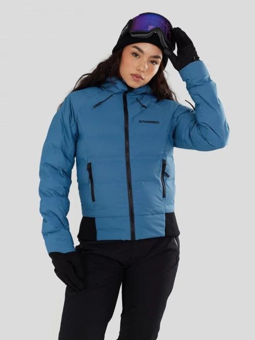 Fundango Zina Padded Jacket női steppelt síkabát kék színben 2