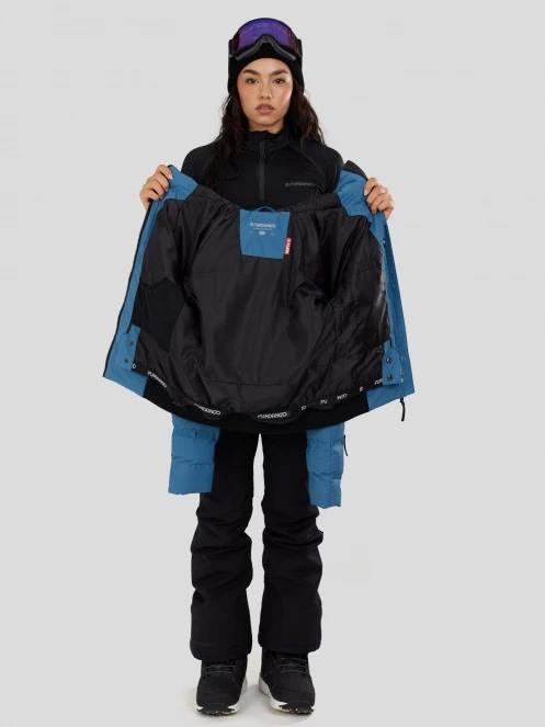 Fundango Zina Padded Jacket női steppelt síkabát kék színben 5