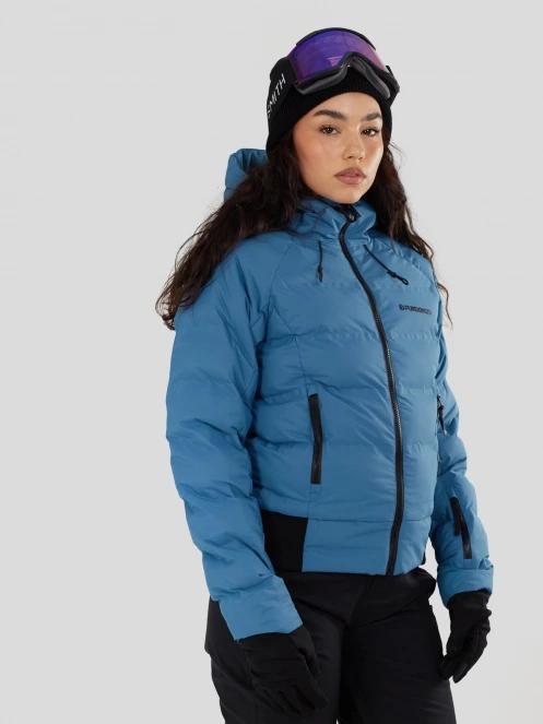 Fundango Zina Padded Jacket női steppelt síkabát kék színben 6