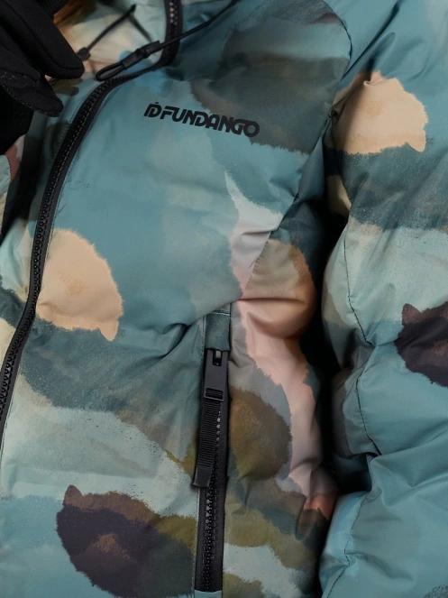 Fundango Zina Padded Jacket női steppelt síkabát zöld színben 8