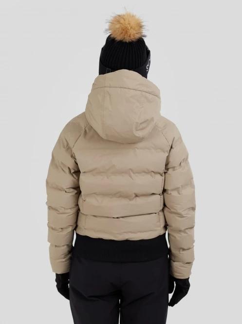 Fundango Zina Padded Jacket női steppelt síkabát homok színben 3