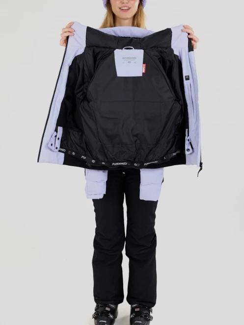Fundango Zina Padded Jacket női steppelt síkabát lila színben 5