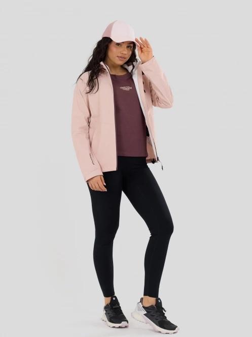 Fundango Piora II Waterproof Jacket női esőkabát rózsaszín színben 5