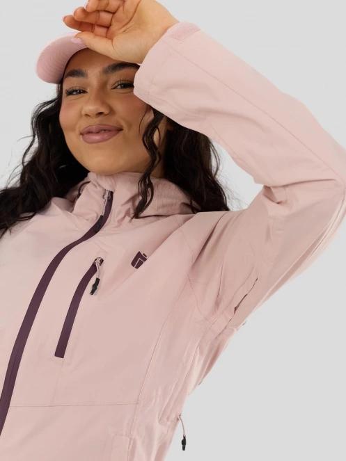 Fundango Piora II Waterproof Jacket női esőkabát rózsaszín színben 8