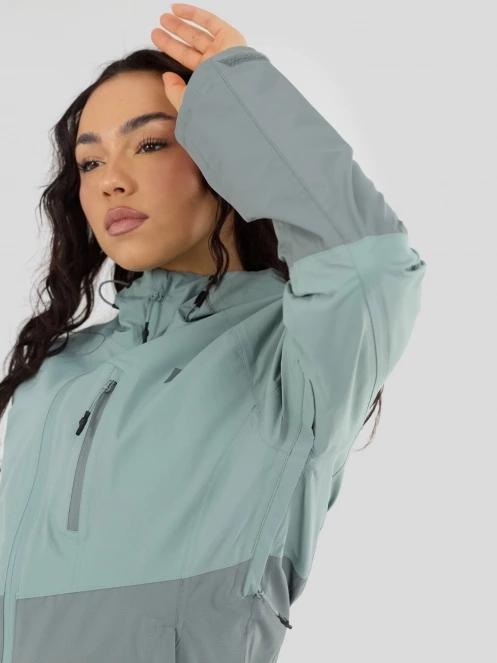 Fundango Piora II Waterproof Jacket női esőkabát zöld színben 8