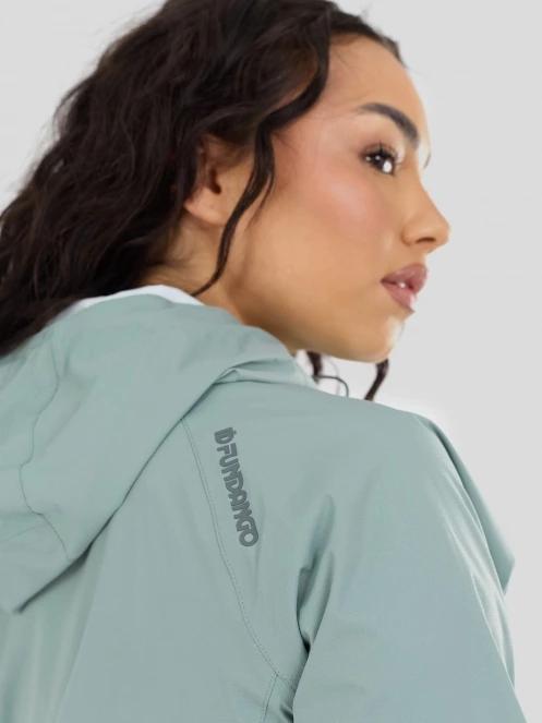 Fundango Piora II Waterproof Jacket női esőkabát zöld színben 9