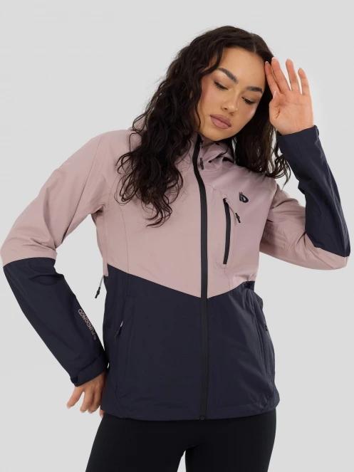 Fundango Piora II Waterproof Jacket női esőkabát rózsaszín színben 2